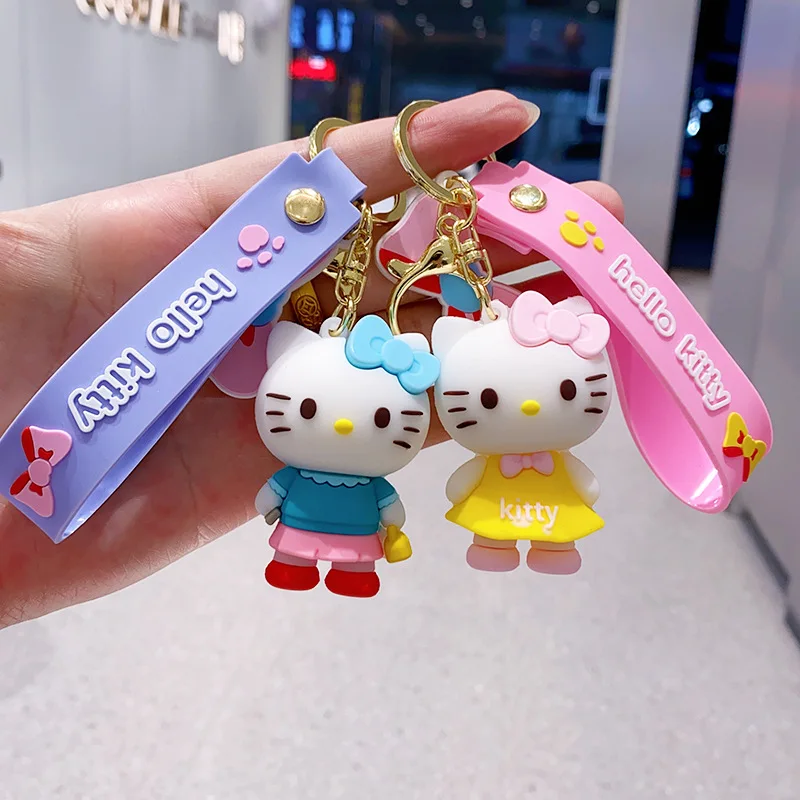 2023 Sanrio Hello Kitty Key Chain Key Ring Pendant Doll Bag Ornament  Accessories Space Series Anime Creative Kawaii Girls Gifts - Animation  Derivatives/peripheral Products - AliExpress