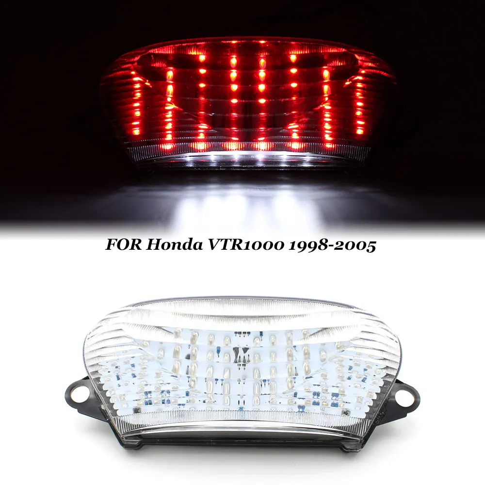 

Задние модифицированные светодиодные задние фонари в сборе для мотоцикла Honda VTR1000 1998-2001 2002 2003 2004