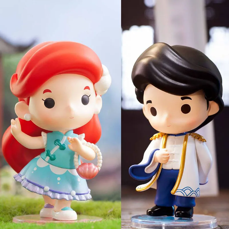 Disney The Little Mermaid Ariel Princess Han Costume Prince Eric Action Figures Giocattoli Regali Per Bambini Ragazze