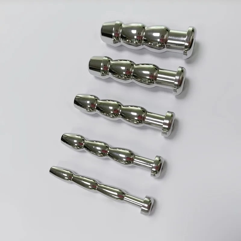 Metal Beads Urethral Toy Horse Eye Stimulation Penis Plug Urethral Dilator Catheter Sounding Rod Adult Sex Toys For Men Couple
