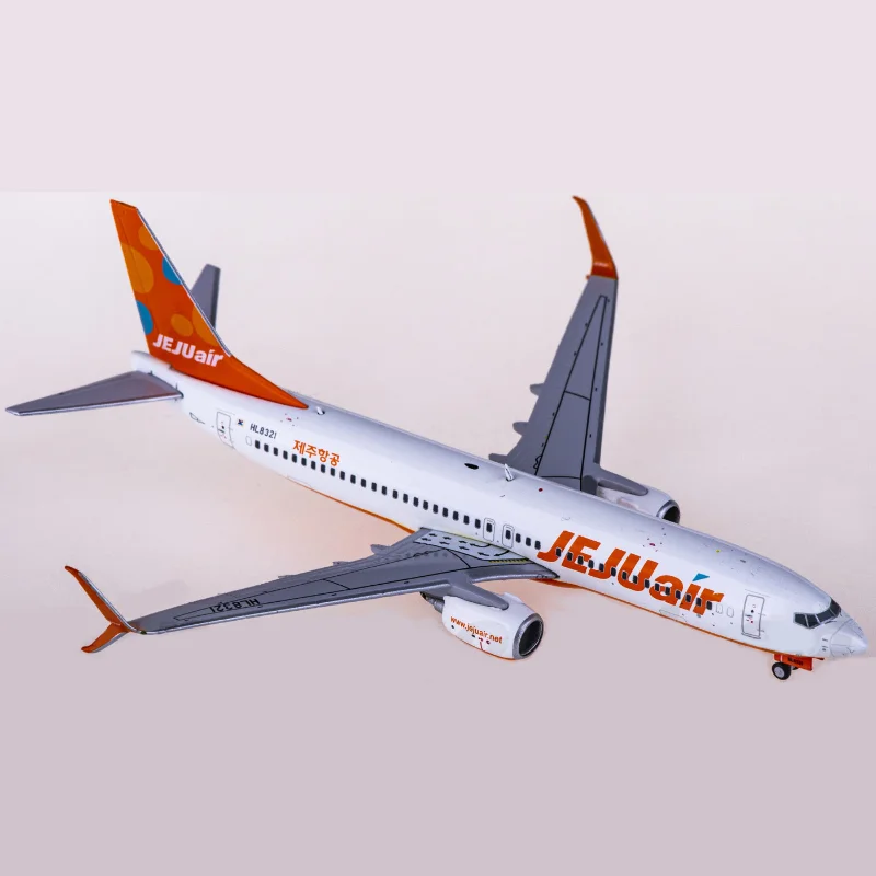1:400 Scale XX4196 Jeju Air 737-800 HL8321 Miniature Die Cast