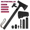 Foldable Tactical Axe Outdoor Multifunctional Survival Axe Hunting Hatchet Camping Self-Defense Tools Gardening Axe Accessories 1