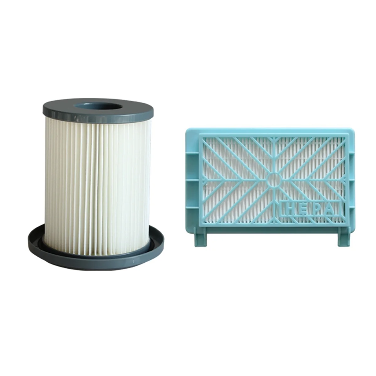 Vacuum Cleaner HEPA Filter Elements + Air Filter for Philips FC8720 FC8724 FC8732 FC8734
