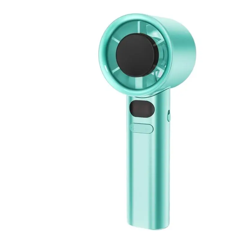 Handheld Mini Turbine USB Rechargeable High Power Cooling Fan Lightweight For Outdoor Sports Camping_voghion.com