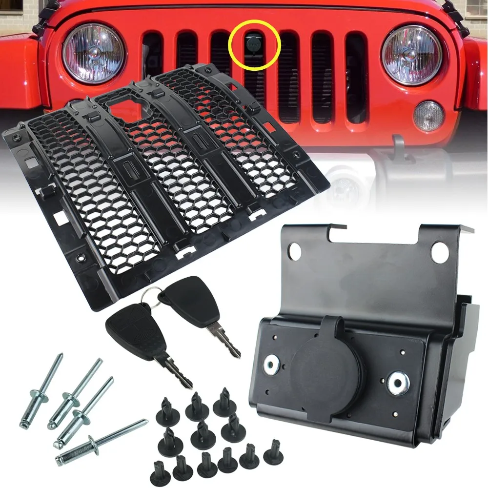 

Решетчатый смарт-замок для Jeep Wrangler JL 18 19