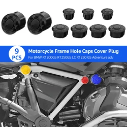 For BMW R1250GS Plugs Cap GS 1200 Adventure Frame Hole Cover R1200GS Motorcycle Frame Hole Caps GS 1250 Frame Hole Cover
