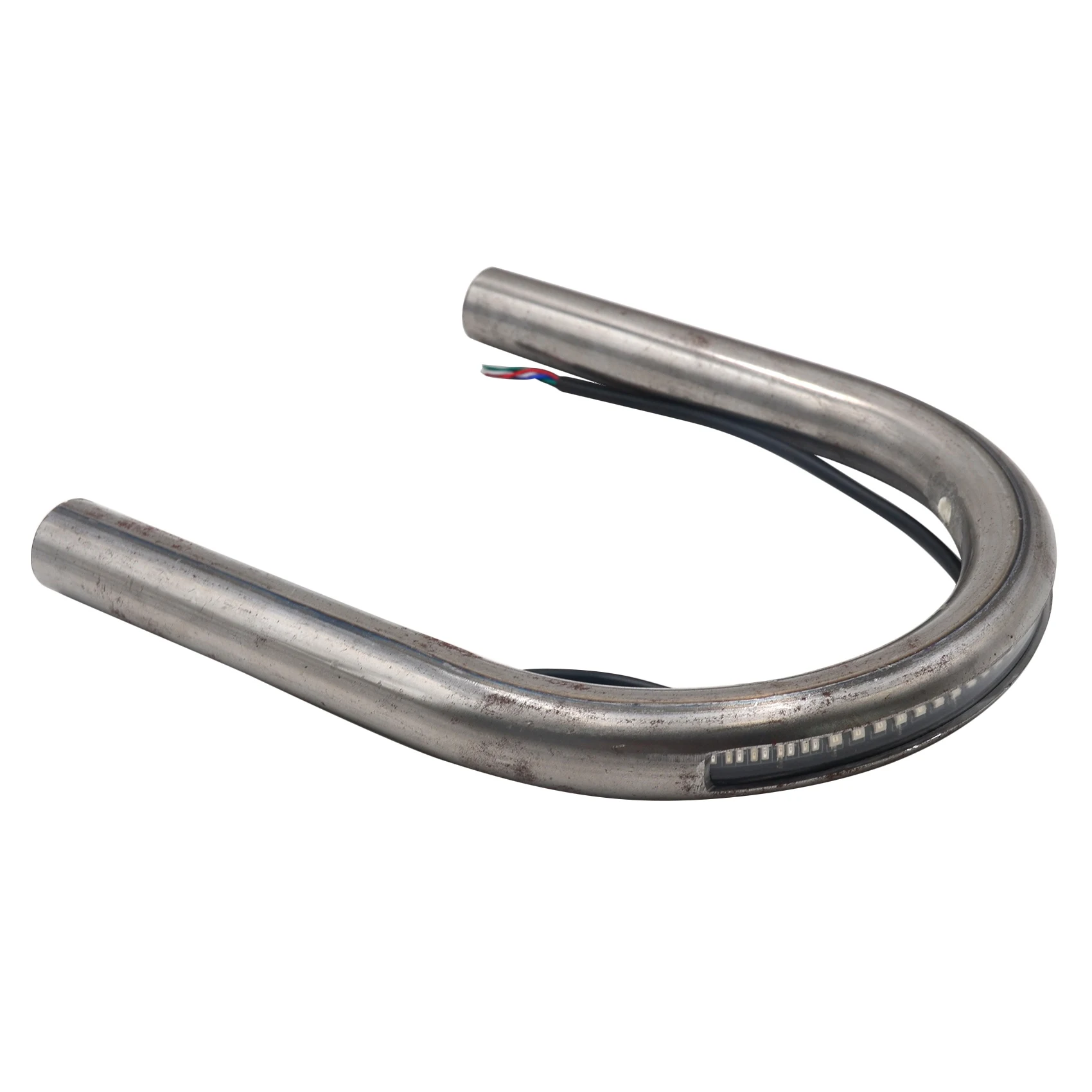 

Мотоциклетные аксессуары Cafe Racer Scrambler, рамка заднего сиденья, кольцевая петля со светодиодным тормозом, задним фонарем 17,5 см x 22 см