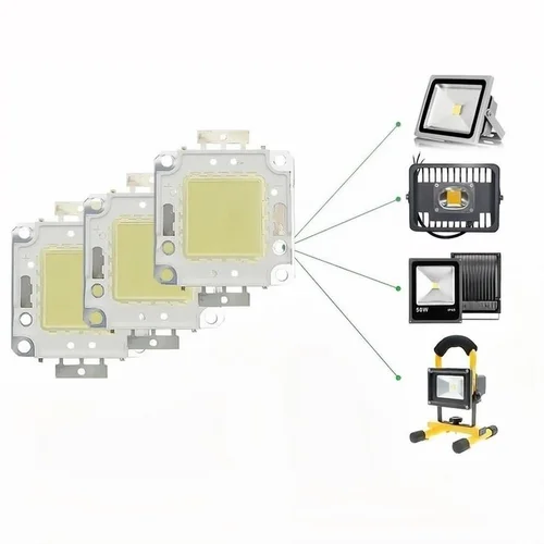 3pcs 10W 20W 30W 50W 100W LED 구슬 빛 DC12V-36V 매트릭스 COB 통합 LED 램프 칩 SMD DIY 투광 조명 스포트 라이트 2