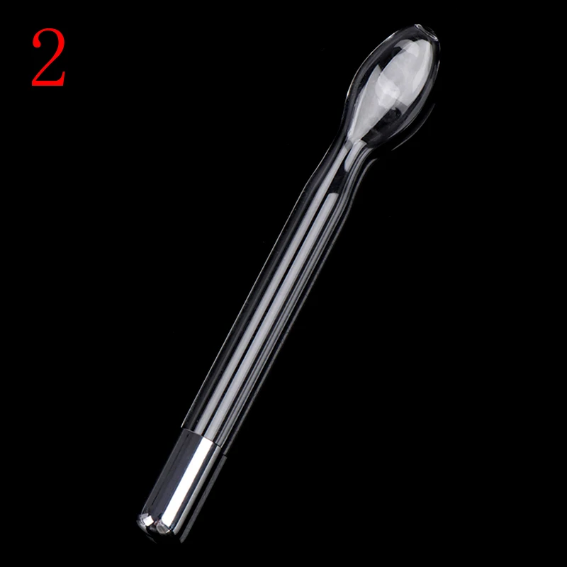High Frequency Facial Machine Electrode Wand Electrotherapy Glass Tube Acne Spot Wrinkles Remover Beauty Therapy 4 Styles facial acne wand electrotherapy skin care tool