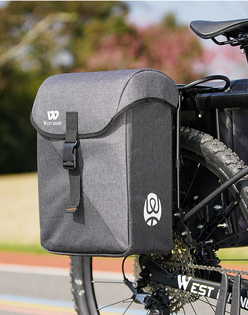 Bike Bag Pannier Trunk Bicycle Saddlebags Bike Rear Seat
