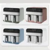 Double 4.5L Cooking Baskets Deep Hot Selling Nonstick Chips Smart Digital Electric Air Fryer for Kitchen 5