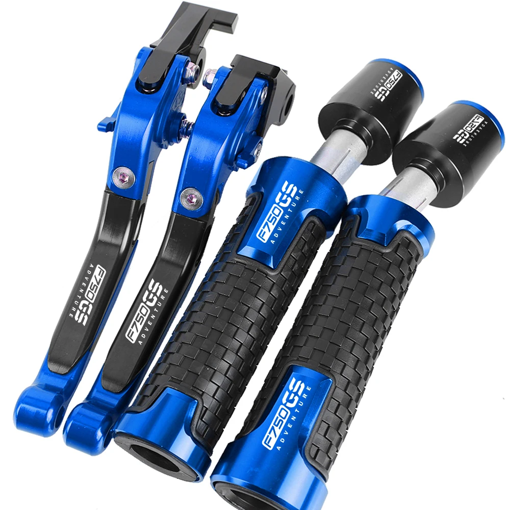 

F750 GS Adv Motorcycle Accessories Adjustable Brake Clutch Levers Handlebar grips For BMW F750GS ADVENTURE 2017-2023 2022 2021