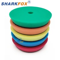 Sharkfox 5/6 Inch Sponge Car Polisher Waxing Pads Buffing Kit for Boat Car Polish Buffer Wheel Polishing Removes Scratches 1