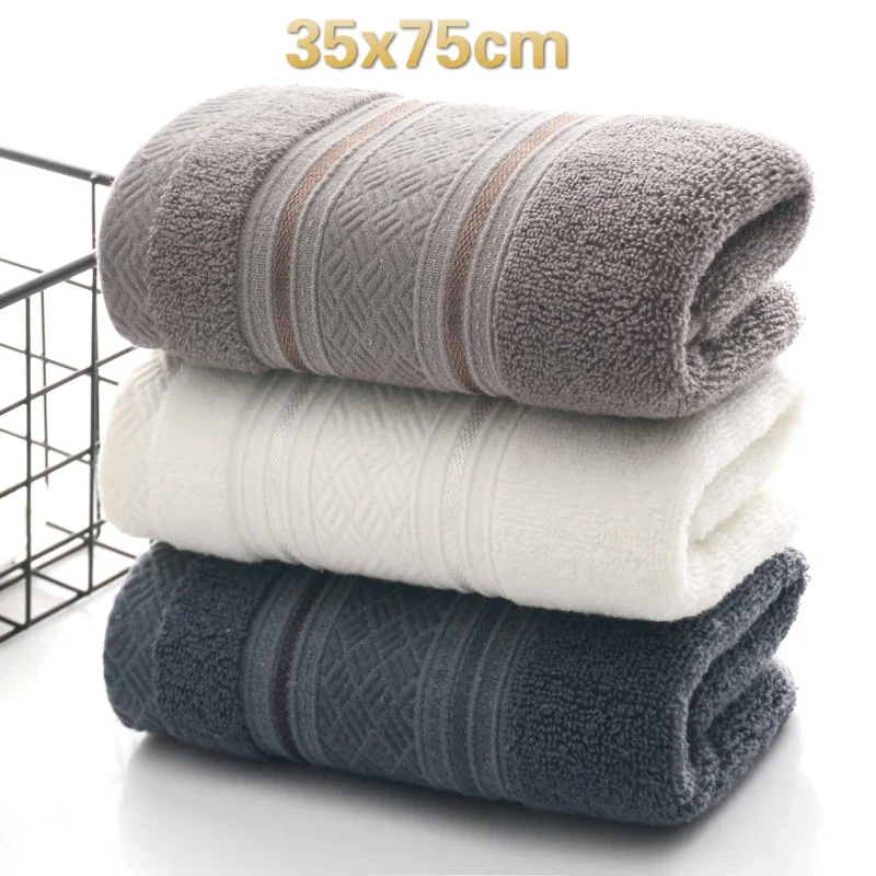 

Hotel Towel Color Solid Bathrobe Camping Pattern Washcloth Towels Style Plain Man Face Simple Bath Portable Travel British Gym