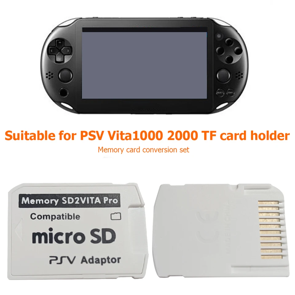 SD2VITA Memory Card Adapter for PS Vita 1000 2000 3.65 System