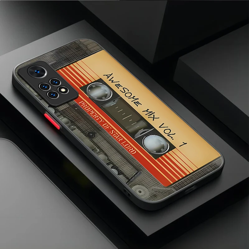 Lucky Tape Pattern Matte Hard Phone Case