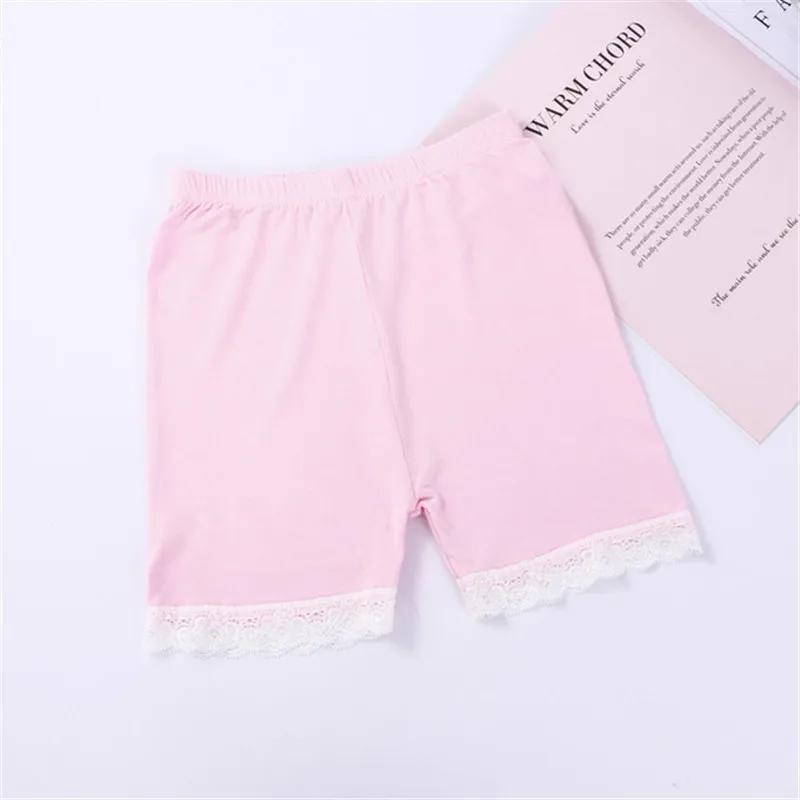 Girls Lace Safety Pants Children Summer Underwear Leggings Kids