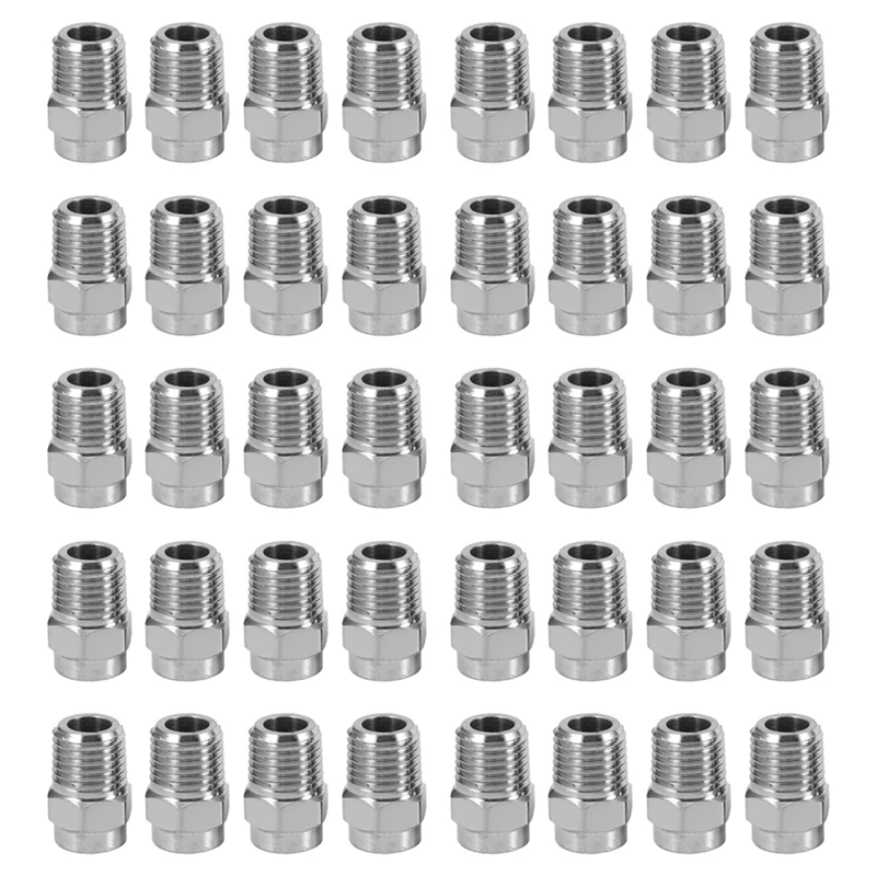 

40X Pressure Washer Surface Cleaner Nozzle Replacement Thread Type Spray Nozzle To Water Broom And Undercarriage Cleaner