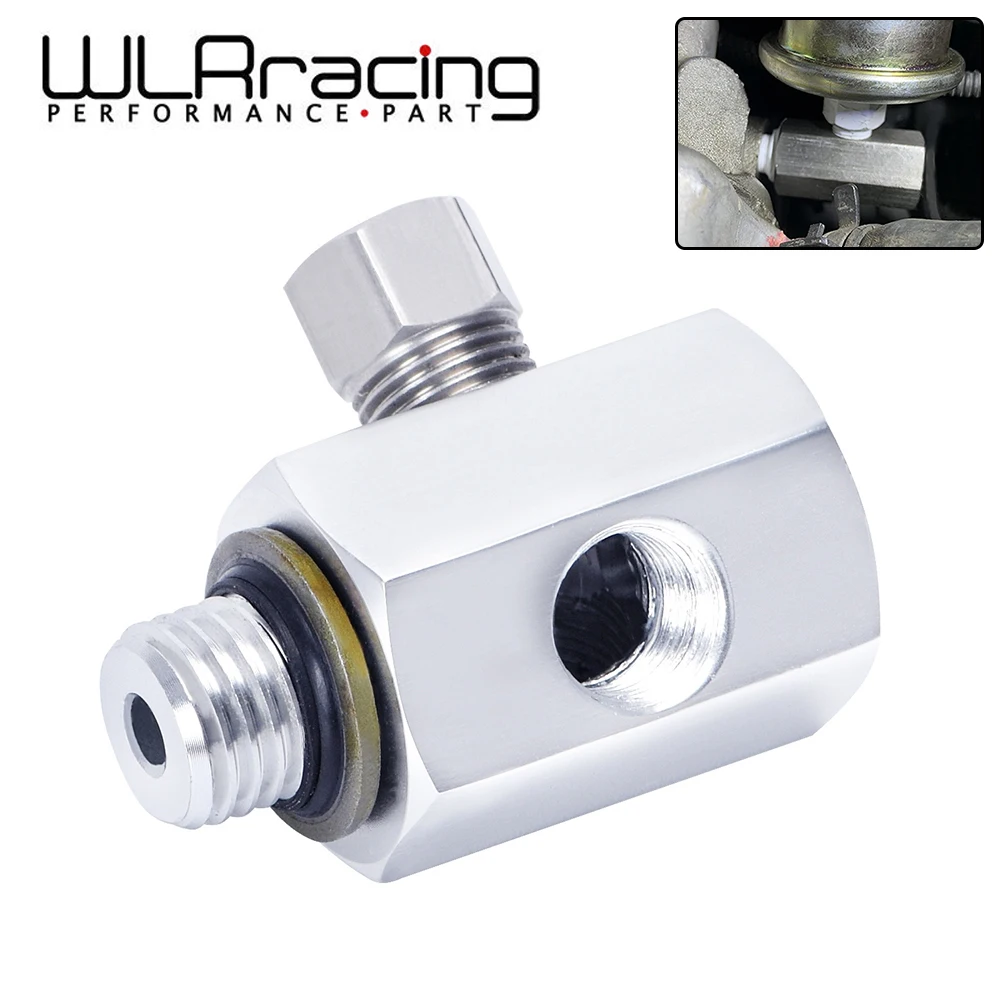 Wyścig WLR-dla BMW serii 3 E30 E36 3 Port ciśnienie oleju wskaźnik temperatury adapter T kawałek WLR-OGA01