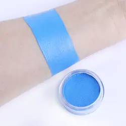 Vibrant 30g Purple and Blue Water - Based Face and Body Paint - Non - Toxic Professional Makeup Pigment (SKY BLUE)
