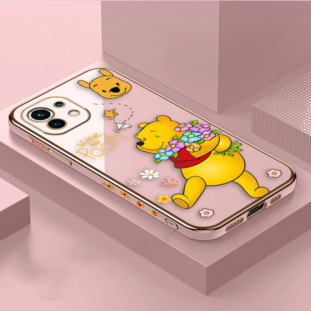 thumbnail image 1 of Disney Winnie The Pooh Honeypot Cover Smooth E-TPU Phone Case Xiaomi 8 9 10 10T 11 11T 12 12T 13 13T LITE 4G 5G Case Shell Funda, 1 of 5