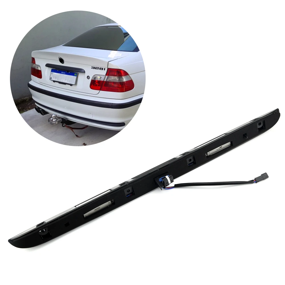 

AP03 Black Car Trunk Lid Grip with Key Button For BMW E46 316i 320i 323i 325i 328i 330i 1998-2005 51137171699,51137170966