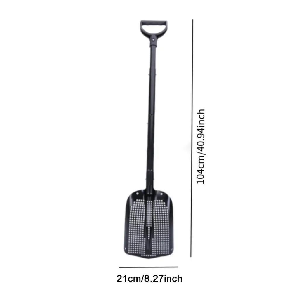 Sifting Shovel Easy to Use Lightweight Portable Garden Sieve Soil Shovel Sand and Gravel Filter Shovel Agricultural Tool
