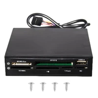 3.5 inch USB SD MMC XD TF Card Reader Internal MS CF MD P9JB 2