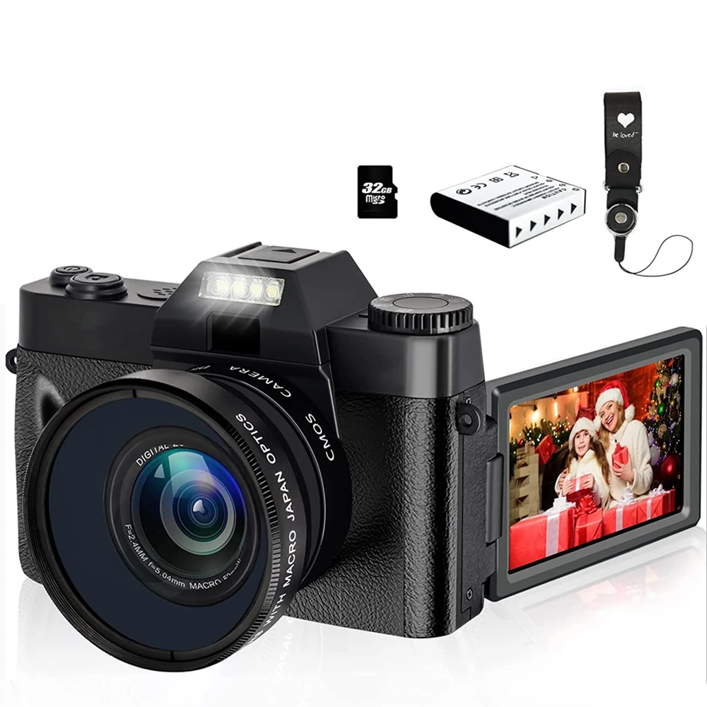 3″ Flip Screen 4K Selfile Camcorder