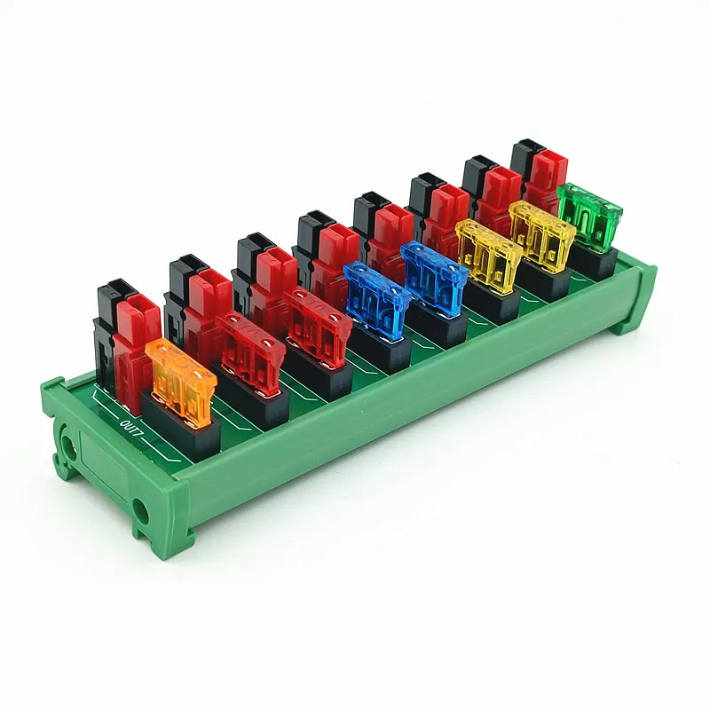 

PS-7 DIN Rail Mounting 8-Port Power Splitter Anderson Connector Distributor DC36V 45A.