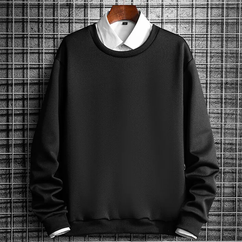 

2022 New Sweatshirt Men Harajuku Hoodies Autumn Hoody Male Casual Pullover Sweatshirts O-Neck Men Streetwear Tops Brand Clothing