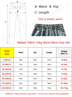 Jean cargo pour homme 2026 Nouvelle collection Printemps-Été, coupe large, en denim, style droit et ample, Tailles Asiatiques L-5XL 6