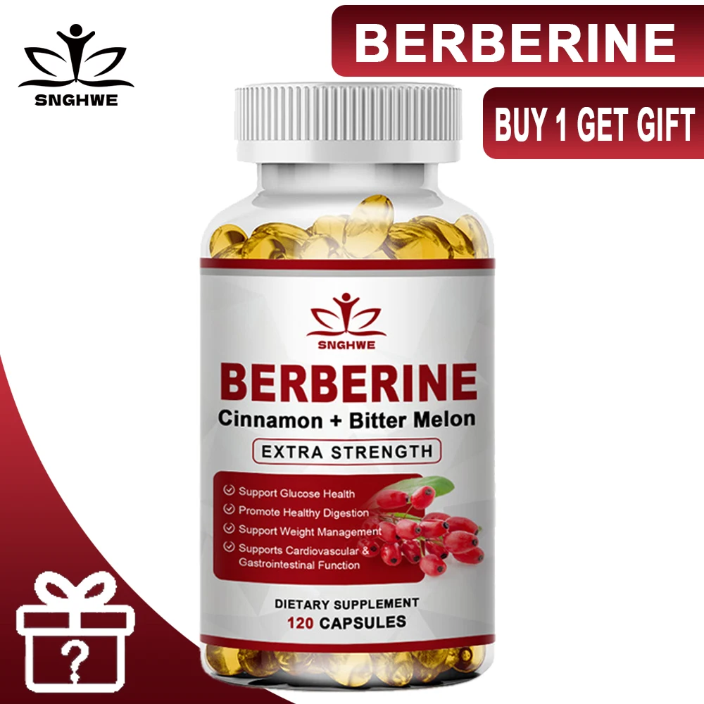Berberine Ceylon Cinnamon Bitter Gourd Supplement Promotes Liver Function Intestinal Health