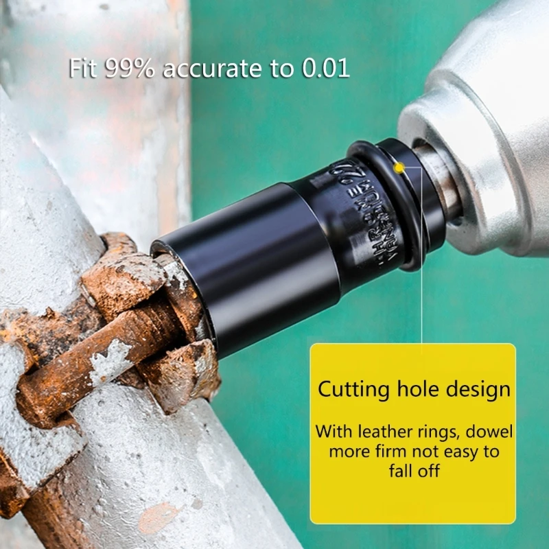 Efficient 1/2inch ExtendedHex Socket Quality 21mm Deep Impact Socket Deep Impact Socket Quick Fastening 5