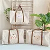 Large Maternity Bag for Baby Diaper Maternal Mommy Bag Bear Kindergarten Quilt Storage Bag Large-capacity Mom Travel Luggage Bag 1