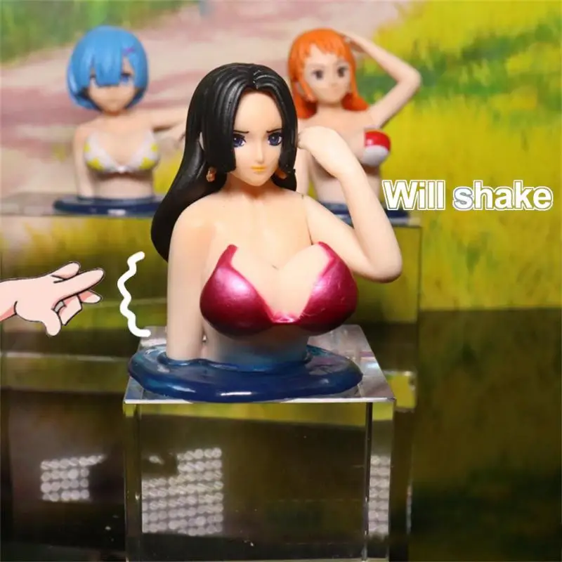 New Car Sticker Anime Boobs Shaking Ornament Cute Car Interior Sexy