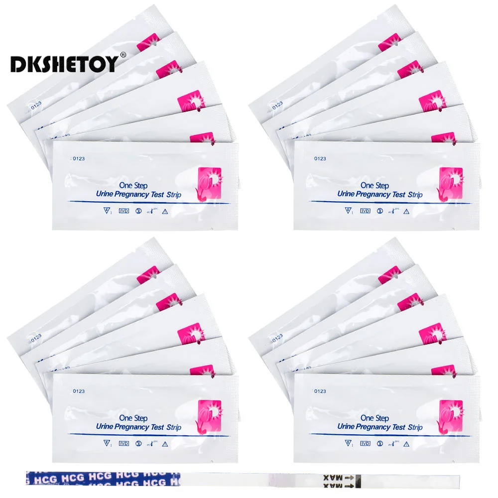 Early Pregnancy Test Strips 99% Accuracy HCG Testing set Women Urine Measuring LH Fertility Tests Ovulation