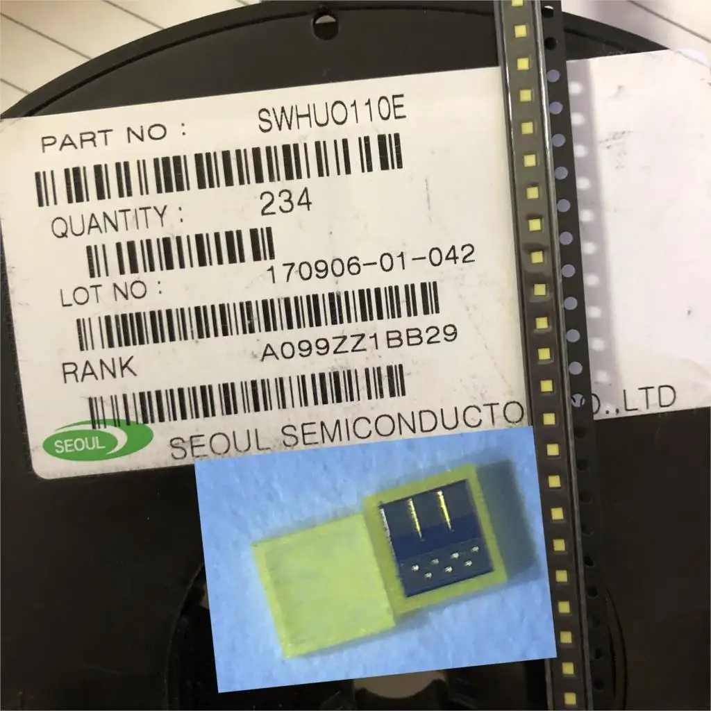 SEOUL LED Ʈ, 3W 3V CSP 1313,  ȭƮ LCD Ʈ, TV  ø̼ SWHUO110E, 1000 