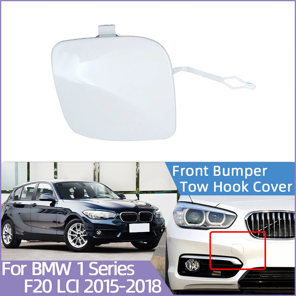 Front Bumper Tow Hook Cover Cap For 2015 2016 2017 2018 BMW 1 Series F20 F21 LCI 114d 116d 120d 120i 125i Hatchback 51117387170