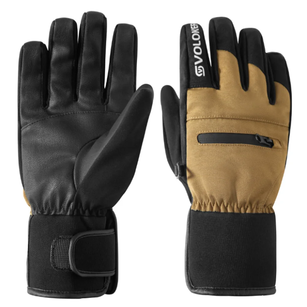 Cycling Gloves Touch Screen Motorcycle Gloves Windproof Snowboard Gloves Cold Weather Gloves for Men and Women 5