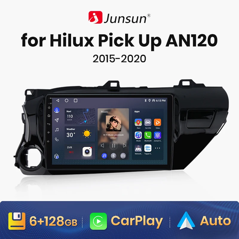 Cheap Junsun V1 AI Voice Wireless CarPlay Android Auto Radio for