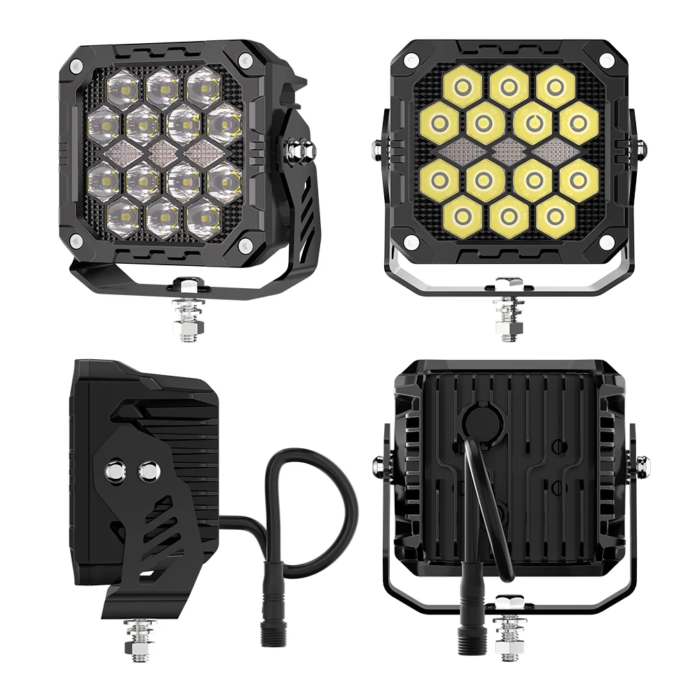 4Inch Auxiliary Auto Fog Light Work Fog Light Long Range Led Light Bar for Moto