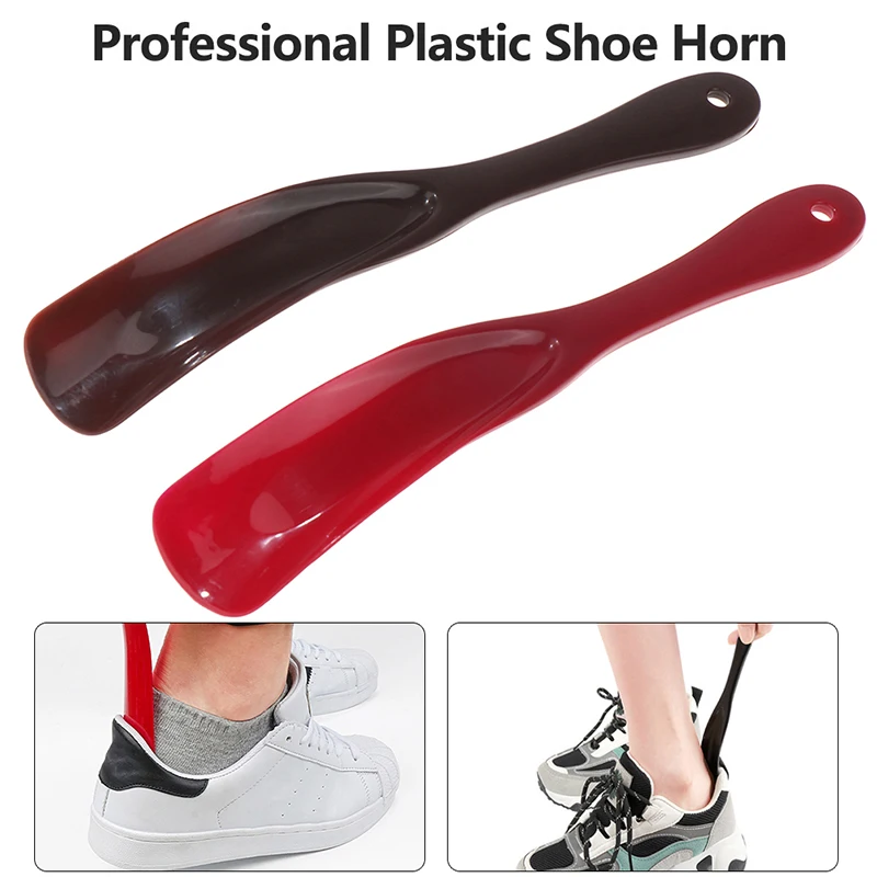 

1Pc 19cm Long Shoehorn Lazy Shoe Helper Long Handle Shoes Lifter Pull Shoehorn Slip Handle Long Shoehorn