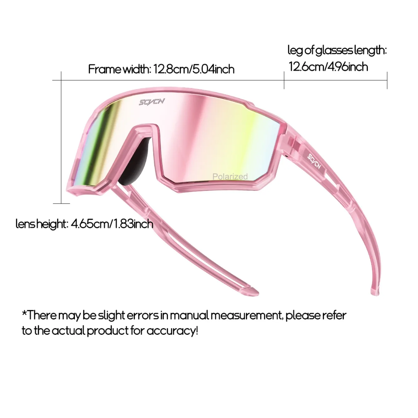 SCVCN Kids Photochromic Sunglasses Kids Polarized Cycling Glasses Sports UV400 Boy Baseball Outdoor Eyewear Running Hiking