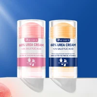 SUYARUN Crème pour les pieds à 60% d'urée - Hydratante et exfoliante, réparation des talons fendillés, hydratation profonde pour les pieds secs, protection longue durée 5