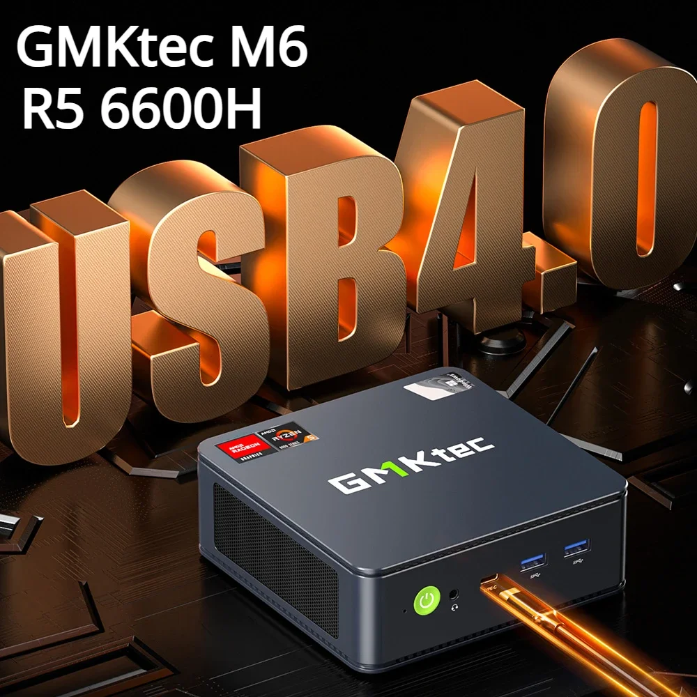 ミニPC GMKtec M6 Ryzen 5 6600H 16GB SSD512GB Ryzen 5 6600H-powered GMKTec M6 mini PC goes on sale in China