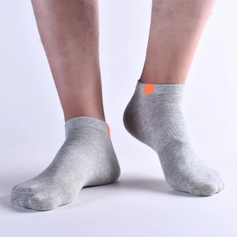 10pieces=5pair/lot Summer Cotton Short Fashion Breathable Man Boat Comfortable Casual Socks Male White Hot_voghion.com