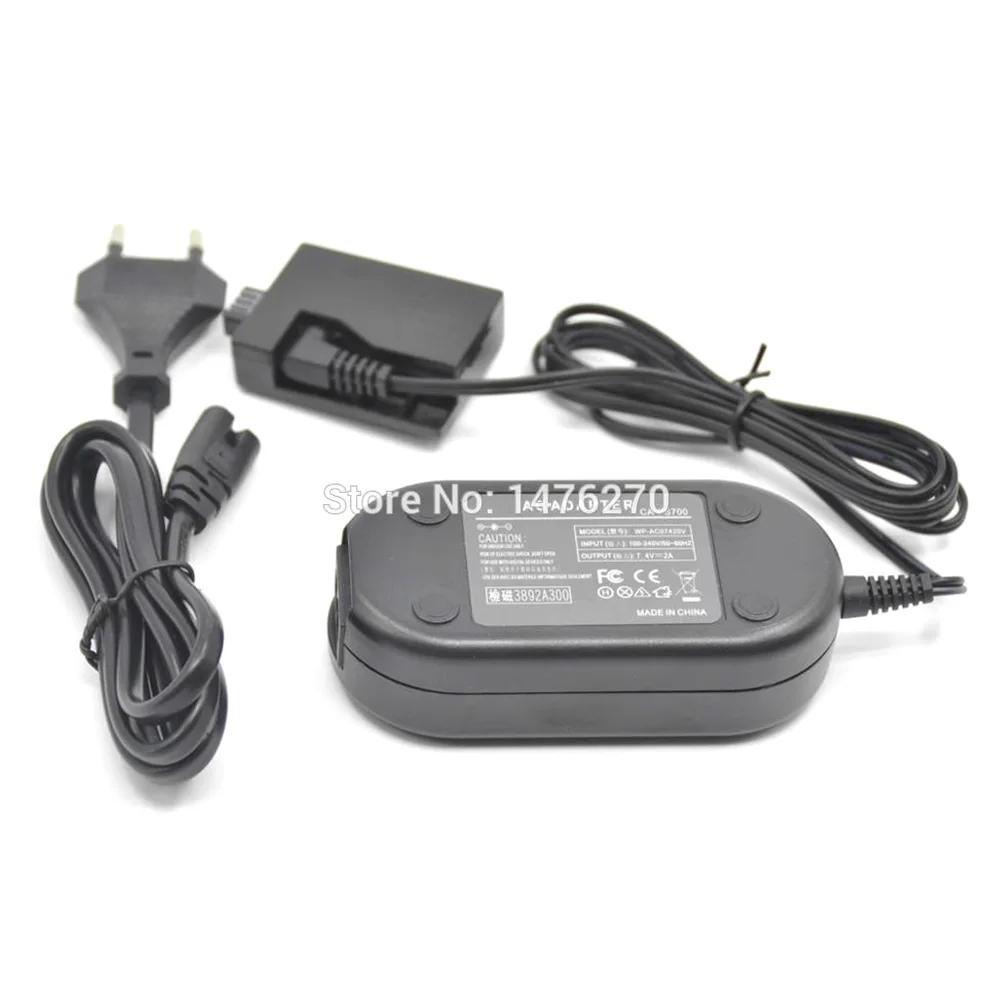 

ACK-E5 Camera AC Power Adapter Charger Supply+DR-E5 DC Coupler LP-E5 Dummy Battery for Canon EOS 450D 500D 1000D XS XSi T1i