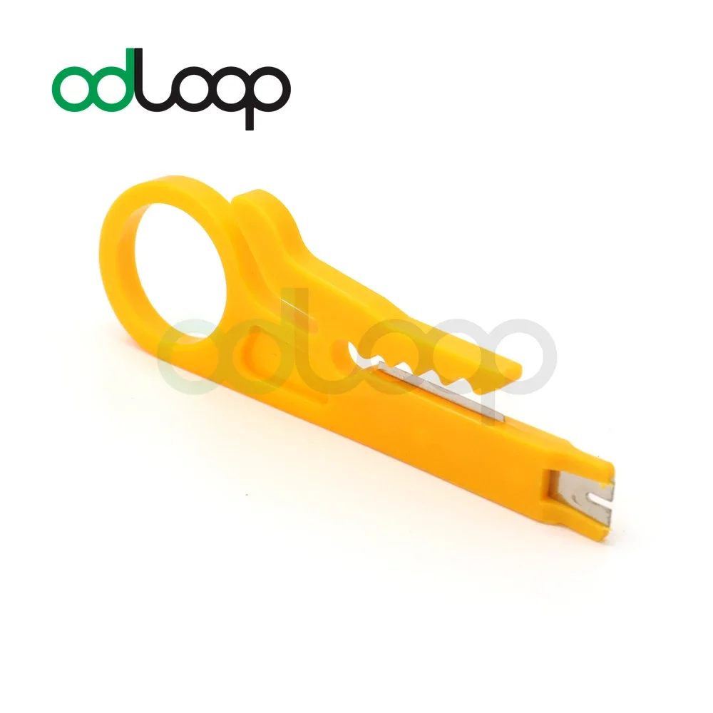 ODLOOP 케이블 스트리핑 와이어 커터 압착 도구 멀티 스트리퍼 나이프 크림퍼 플라이어 미니 휴대용 Decrustation 전기