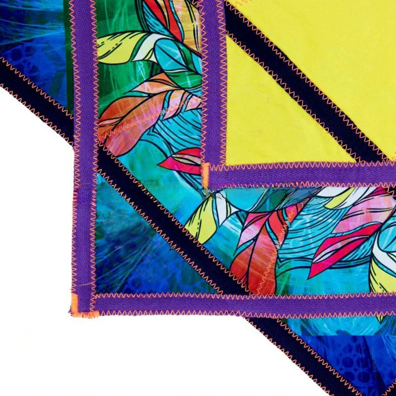 Spinning Dance Handkerchief Lycra Octagonal Scarf Flying Handkerchief 67cm*67cm Customizable Spinning Handkerchief Ribbed Flyers 3